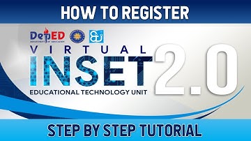 EASY STEPS TO ENROL/REGISTER TO VIRTUAL INSET 2.0