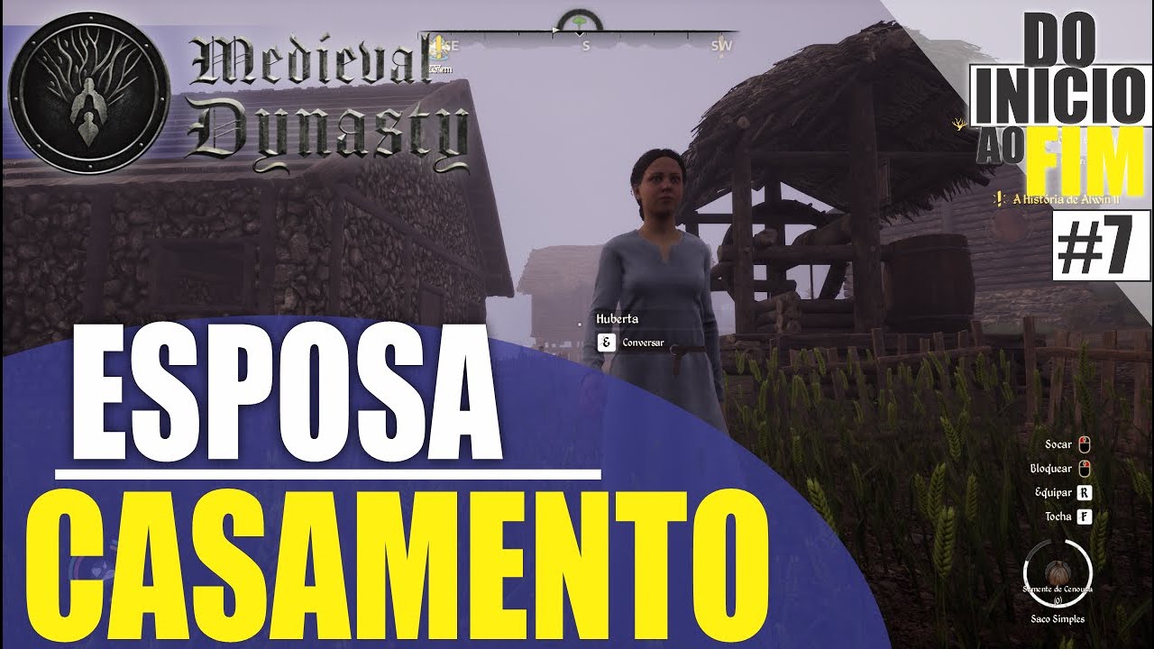 Como conseguir ESPOSA - Medieval Dynasty (Dicas itens e Afeição)