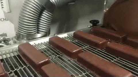 Full production line for date paste enrobers bars