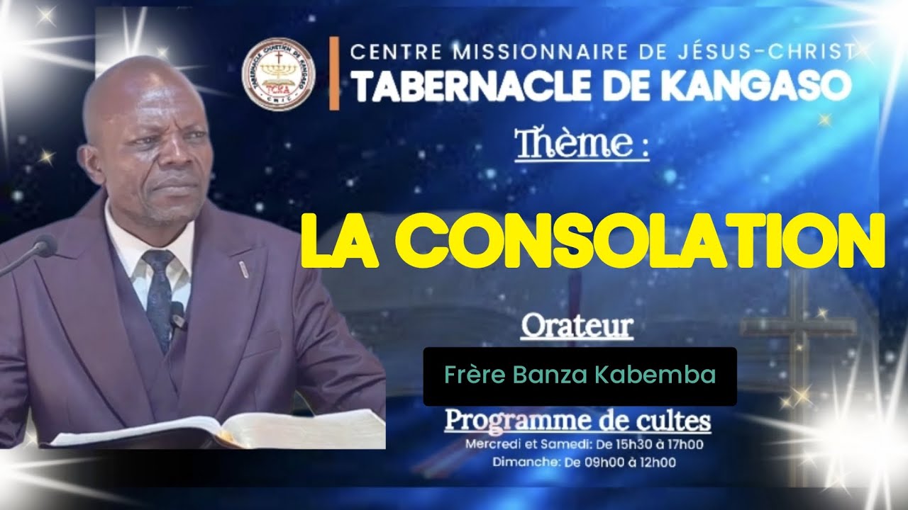 Dimanche 19.10.2025_ La consolation_Fr Banza Kabemba (ass. de Kapepa)