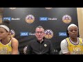 LA Sparks Basketball | Postgame Press Conference 9.4.24
