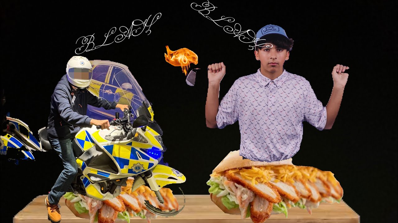 Eating Chicken Fillet roll and talking  with John (reUpload)