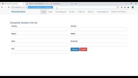 Episode 53 - PHP Web Development - Capstone Project (አማርኛ) - Complete location info  part 3