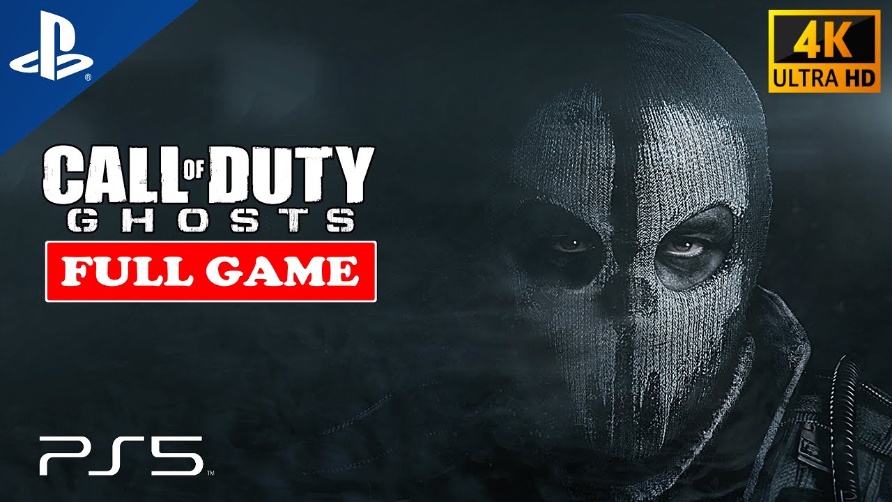Call of Duty: GHOSTS [FULL GAME | WALKTHROUGH] - PS5 [4K 60FPS] Gameplay