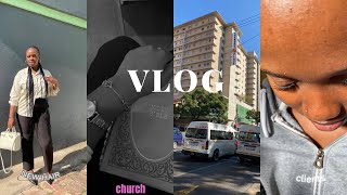 Vlog: Assignments, Church, New Hair+Lashes, attending classes, errands run etc !