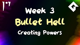 Famous Bullet Hell - Week 3 - Pickup Bonuses Profile