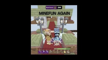 😅✨//Minefun io again!! #minefun @Blu_Officially 🩵✨