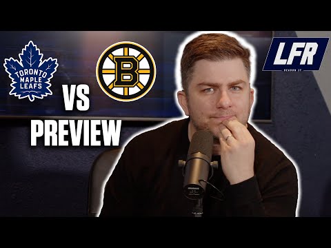 Toronto Maple Leafs vs. Boston Bruins Series Preview