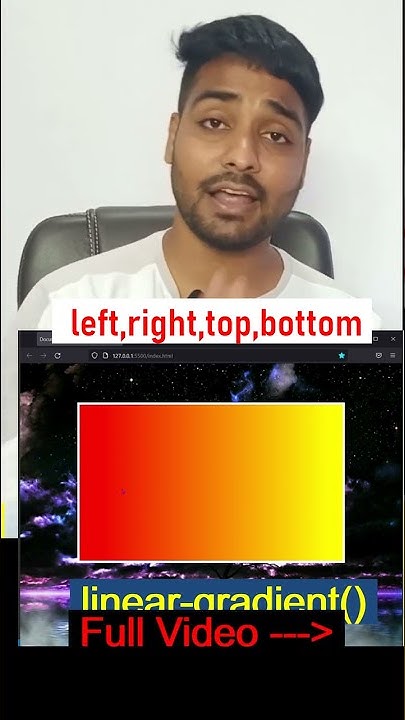CSS Linear Gradient | P2 - YouTube
