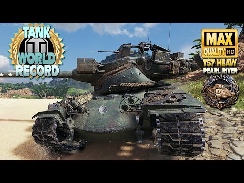 Видео: Лучший триллер с мировым рекордом урона T57 Heavy - Мир танков World of Tanks