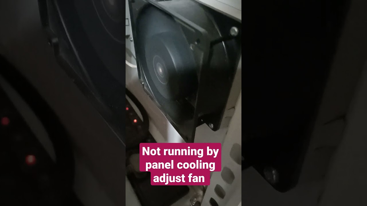 panel board by adjust cooling fan😯😯