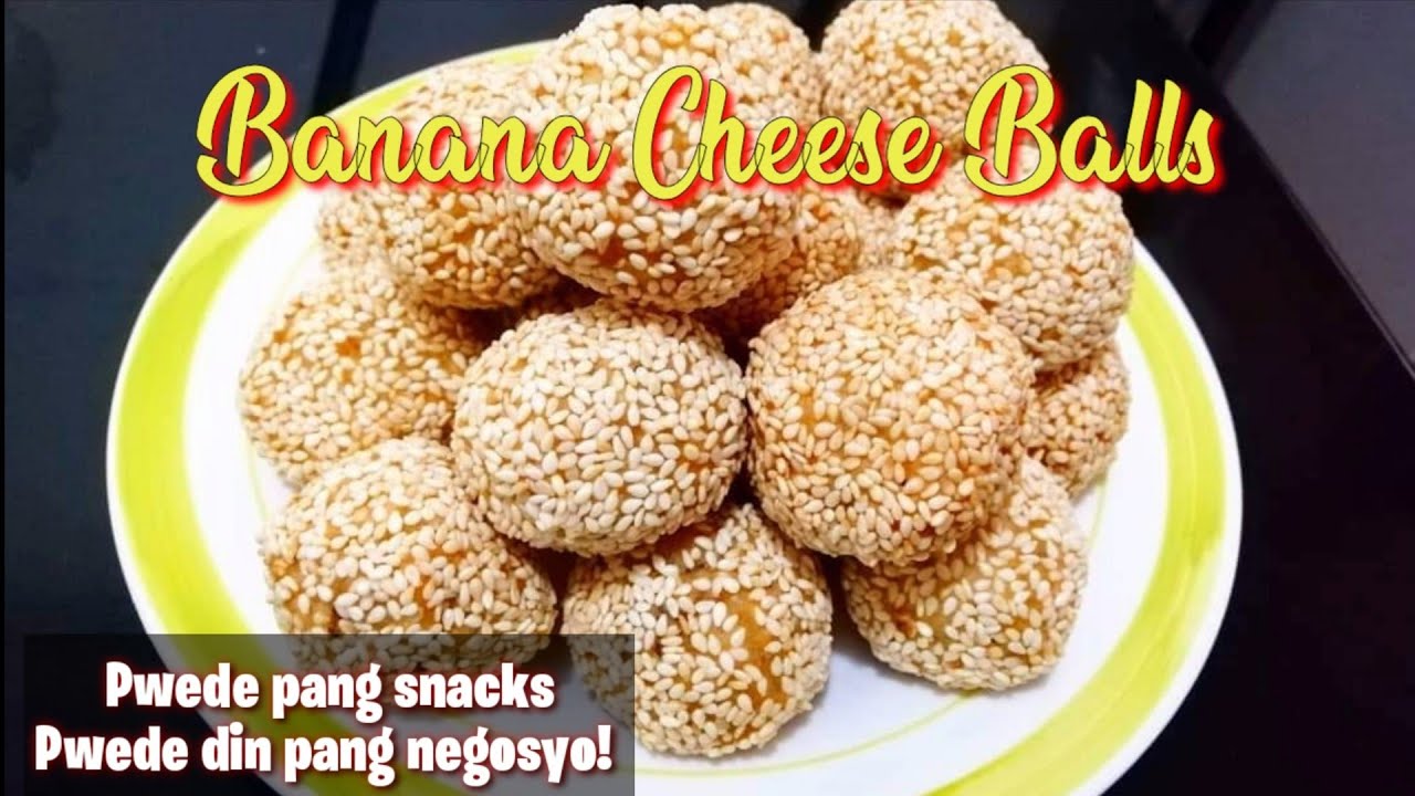 Banana Cheese Balls// Banana Recipes// For Negosyo & Snacks