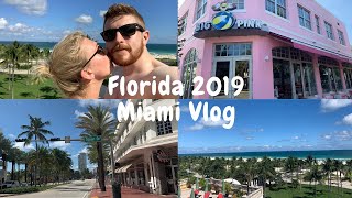 Day 4 &amp; 5 | Miami Vlog | Beaching, Big Pink and Pizza