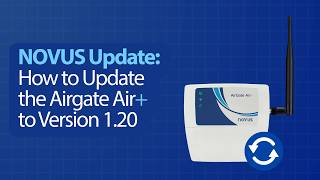 NOVUS Update: Learn How to Update the AirGate Air+ in Just a Few Minutes | English