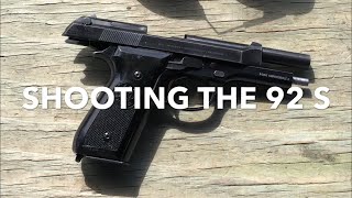 Shooting the Beretta 92 S