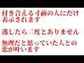 付き合える寸前の人にだけ表示されます♡もし1度でも見れたら無理だと思っていた好きな人との恋が叶うように成就エネルギーを入れたソルフェジオ周波数音楽