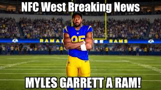 BREAKING NEWS: Los Angeles Rams TRADING for ED Myles Garrett, giving up 1st, Jared Verse, more