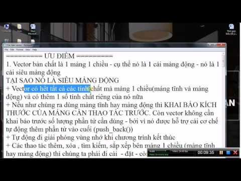 [Lập trình C/C++] Bài 58. Vector trong C++ là gì ? Tổng quan về vector