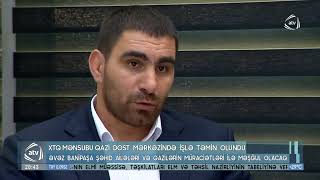 Xtq Mənsubu Olan Qazi Dost Mərkəzində Işlə Təmin Olundu - Atv