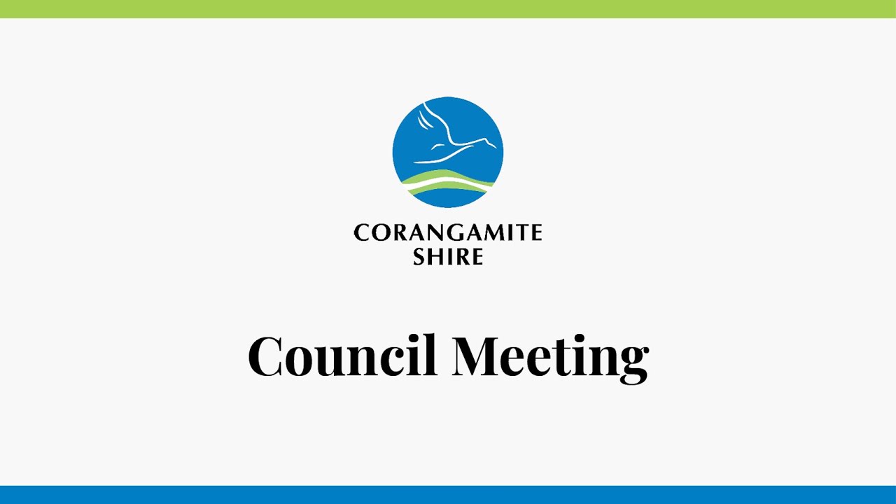 Council Meeting Tuesday 23 September 2025