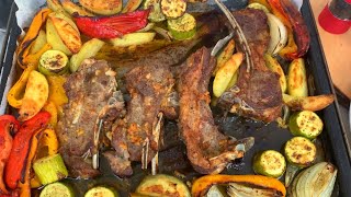 Самые Вкусные Бараньи Ребрышки Запечённые С Овощами В Духовке