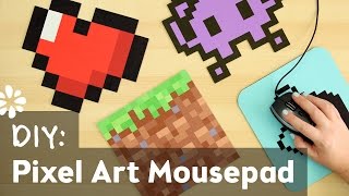 Diy Pixel Art Mouse Pad