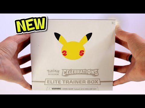 *NEW* Pokémon Celebrations Elite Trainer Box Opening