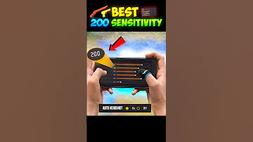 Top 3 Most Dangerous [ 200- SENSITIVITY ] Setting 🔥| Best Headshot Sensitivity In Mobile