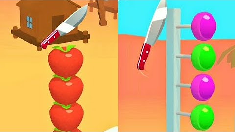 Slice it All! Very satisfying and relaxing ASMR slicing game(Part 12)