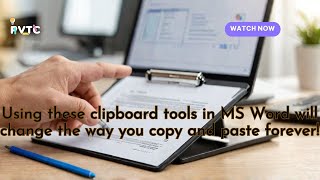 Clipboard Tools in MS Word: Copy & Paste Like a Pro, Tips and Tricks you NEED to know