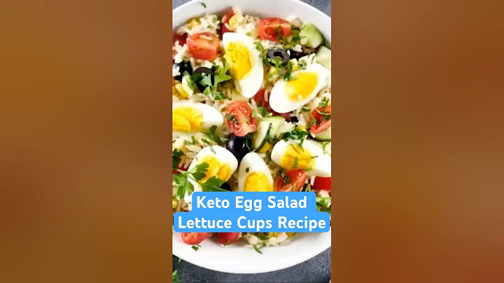 Keto Egg Salad Lettuce Cups Recipe #diabeticrecipes #diabetesfriendly #lowcarb #ketorecipes #keto