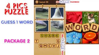 4 Pics Puzzle: Guess 1 Word | Package 2 | Level 1 - 50 | All Answers | Walkthrough screenshot 5