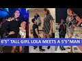 65 tall texan girl lola meets a 55 man