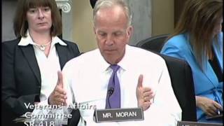 Sen. Moran Expresses Concern with $3 Billion VA Shortfall