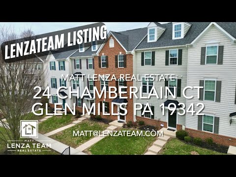 24 Chamberlain Ct, Glen Mills, PA home video tour