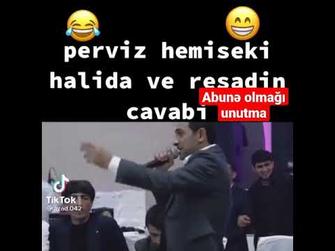 Pərviz Bülbülə, Rəşad Dağlı Gülməli deyişmə