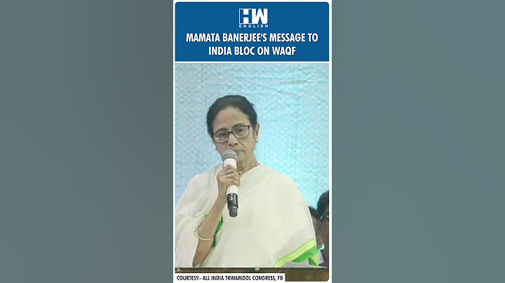 #Shorts | Mamata Banerjee's Message to INDIA Bloc on Waqf | West Bengal Murshidabad News | Waqf Bill