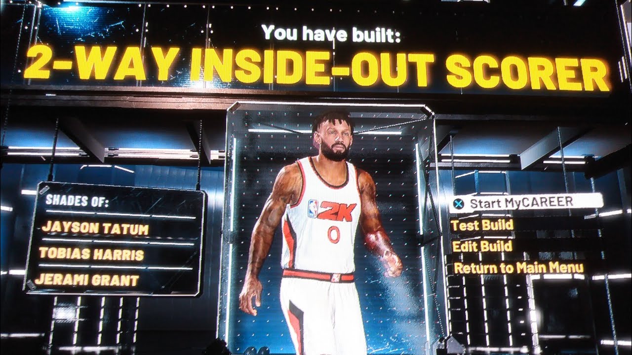 NBA 2K22 PF 2Way InsideOut Scorer 24 HOF Shooting Badges Current Gen