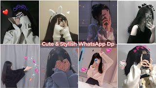 😻"Top Trending Cute & Stylish😯 WhatsApp Dp for Girls | Hidden Face & Aesthetic Vibes"💫 screenshot 4