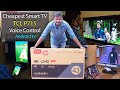 TCL P715 43 inch 4K Android TV Unboxing & Review & Cheapest 4K Smart tv | Mirroring & Phone remote