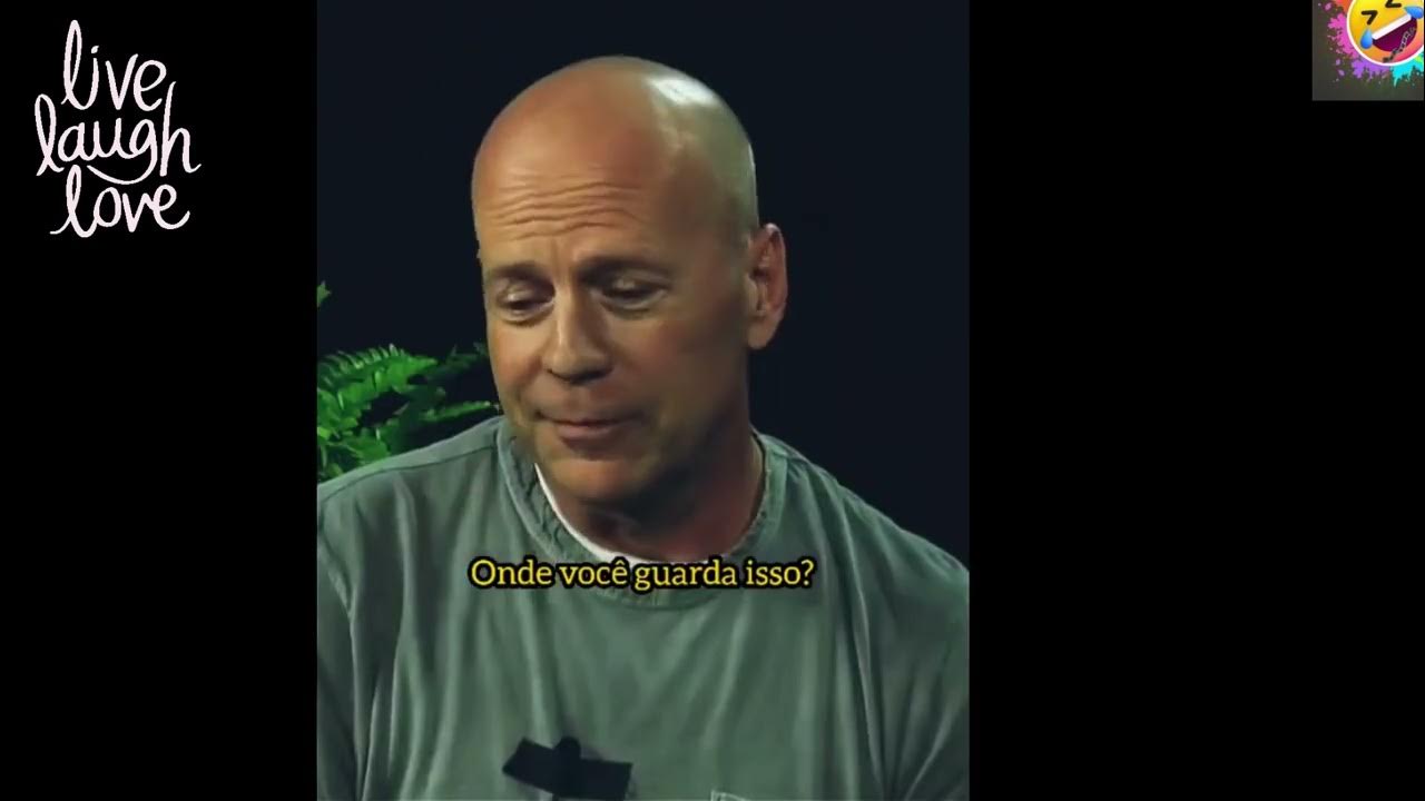 ZACH GALIFIANAKIS interviews BRUCE WILLIS (LOL) YouTube