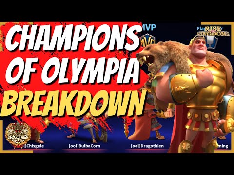 EARLY ACCESS! CHAMPIONS OF OLYMPIA FULL BREAKDOWN Part 1 | Rise of Kingdoms