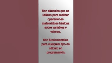 Operadores Aritméticos en Java