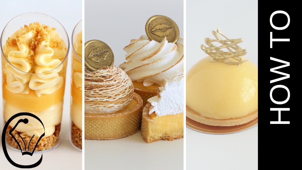 3 EASY Lemon Curd Dessert Creations | COMPILATION