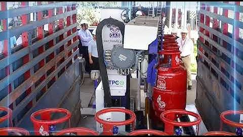 LPG Cylinder Robotic Loading System