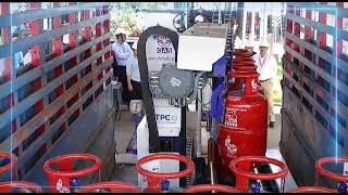 LPG Cylinder Robotic Loading System