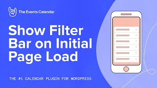 Show Filter Bar on Initial Page Load