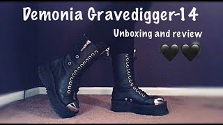 Demonia Gravedigger-14 unboxing and review!