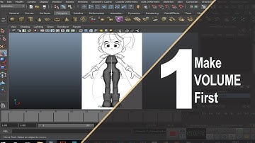 [Maya Character Modelling Tutorial]: How to model a stylized character in maya part 01