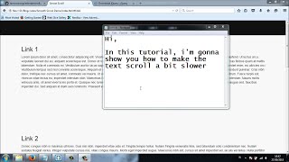 Smooth Scroll Webpage with jQuery Wealth